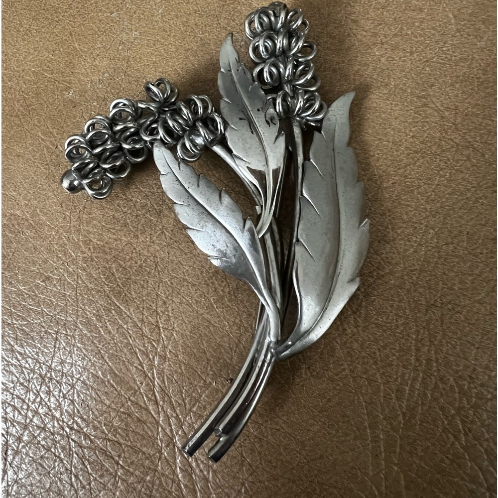 Lupine pin heavy vintage striking piece